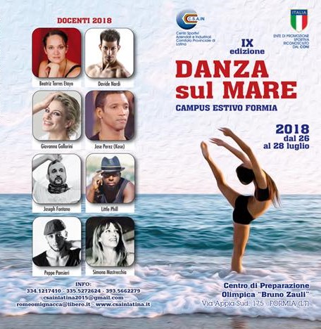 DANZA SUL MARE – Campus Estivo Formia IX edizione